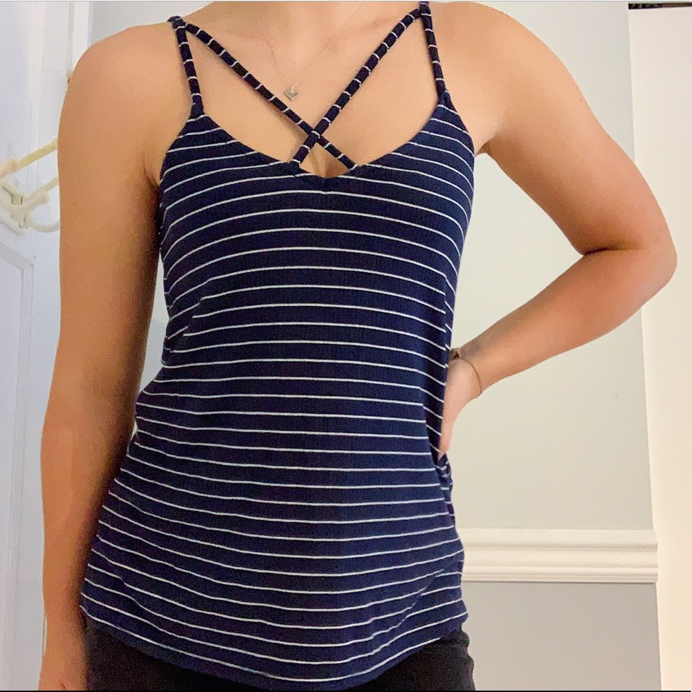 Hollister strappy tank top